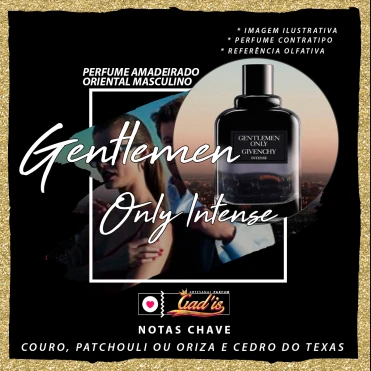 Perfume Similar Gadis 66 Inspirado em Gentlemen Only Intense Contratipo